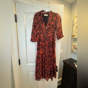 ba&sh Floral Maxi Dress